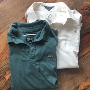 TWO Youth Large Shirts